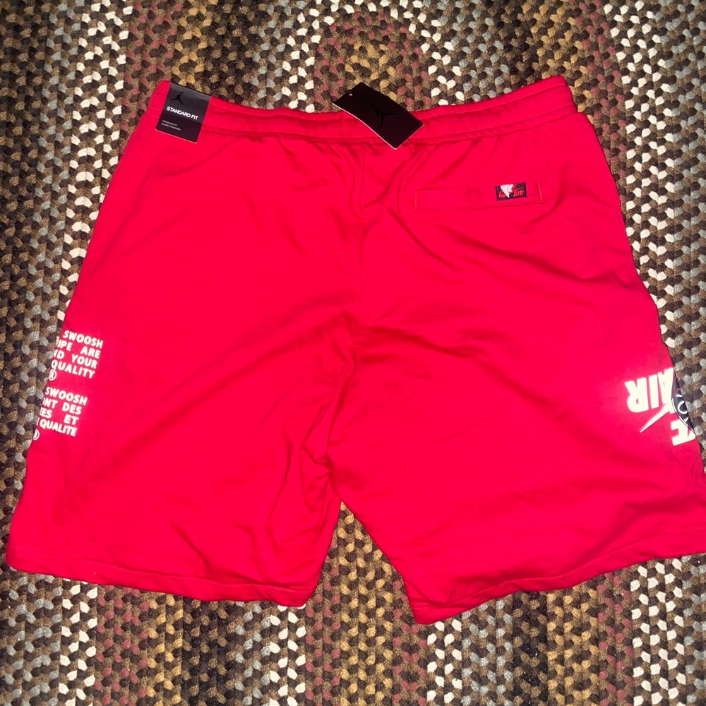 NWT Air Jordan RED Shorts 3XL. ***NEW***